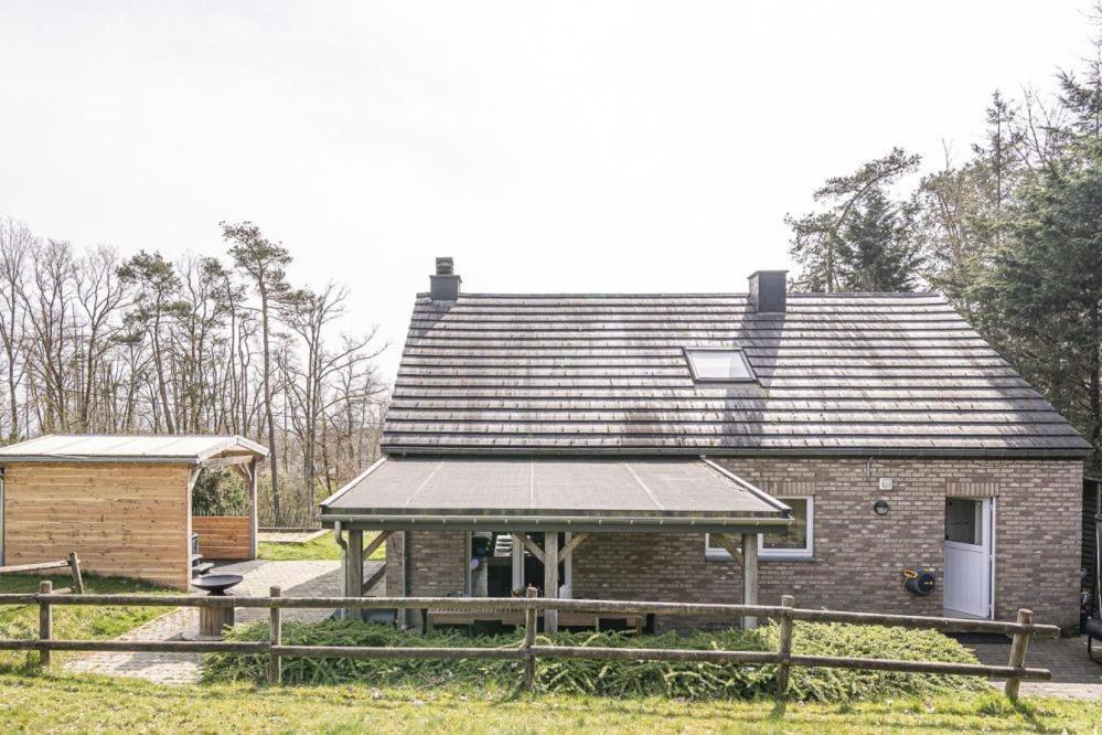 Villa Du bonheur met Sauna en Jacuzzi Somme-Leuze Exterior foto